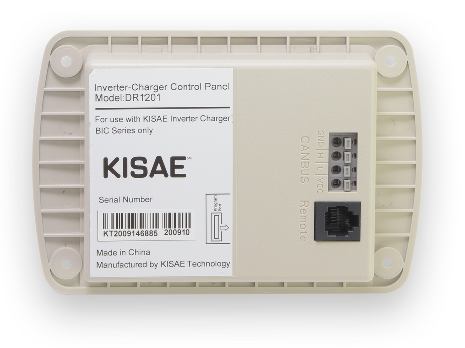 Kisae - Inverter 2000 Watt Pure Sine with Transfer Switch and 80 Amp Charger - BIC1220080