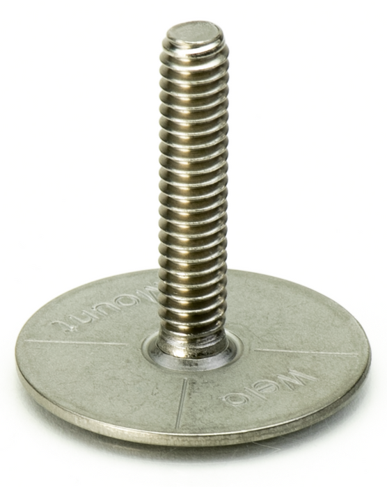 Threaded Studs: 1/4”-20